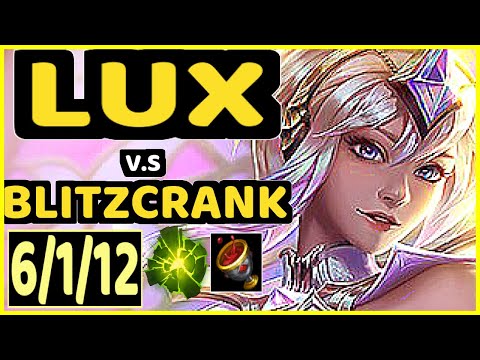 CORE JJ (LUX) vs BLITZCRANK - 6/1/12 KDA BOTTOM SUPPORT CHALLENGER GAMEPLAY - NA
