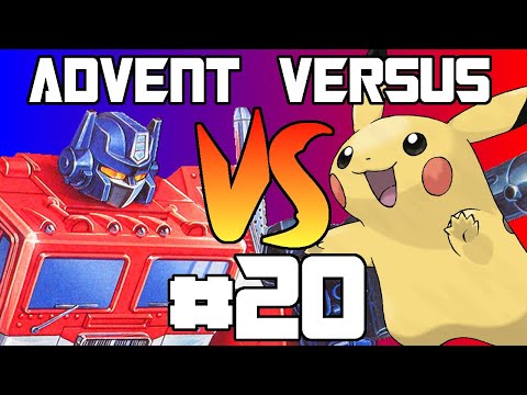 Advent Versus Day 20: Transformers vs Pokemon