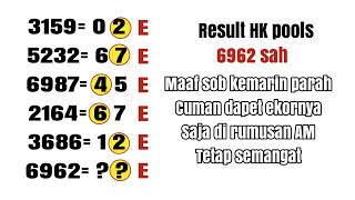 HK malam ini || Minggu 4 Oktober 2026 || #tunggal || cop || kepala || ekor || po