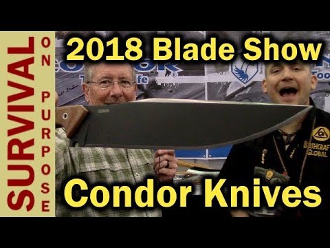 Condor Knives and Joe Flowers - Blade Show 2018