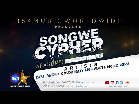 Songwe Cypher SEASON01EP01 (Zaxy 5ive,J color, Elly Mg, Wasta Mc, D pema)