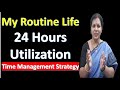 My Routine Life Out Of 24 Hours Time Management Strategy