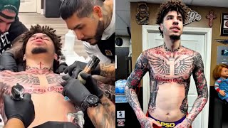 LaMelo Ball shows off new tattoos on his chest and arms 🔥