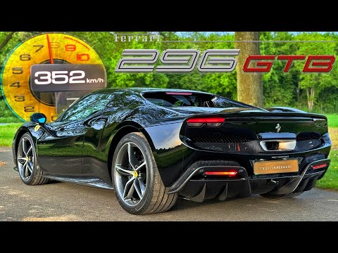 Thumbnail for INSANE! Ferrari 296 GTB Launch Control 0-352KMH / 0-220MPH by Ferrari 296