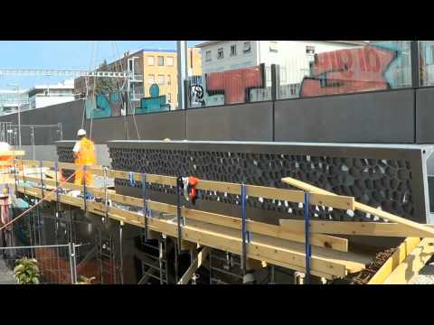 Première passerelle entièrement en béton fibré à ultra-hautes performances (BFUP) (part 1)