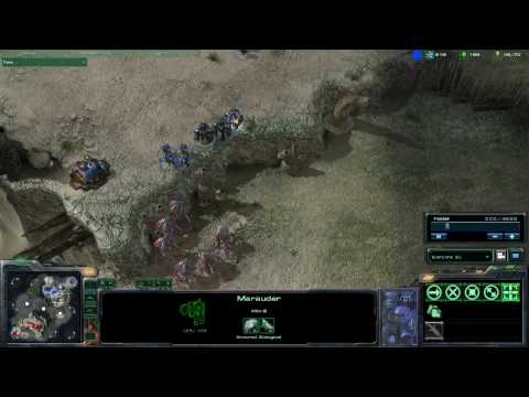 Starcraft2 action packed TvP HD part1
