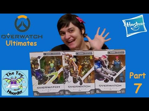 Part 7: Overwatch Ultimates Lucio, Junkrat, & Zarya Action Figures Unboxing & Review