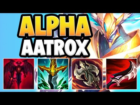 AATROX... BUT EVERY HIT DOES 100% TRUE DAMAGE!? THIS IS 100% STUPID! - League of Legends