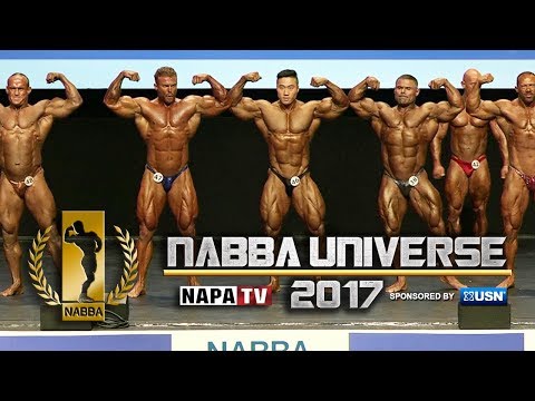 NABBA Mr Universe 2017 - CLASS 2 - Call-outs & Comparisons
