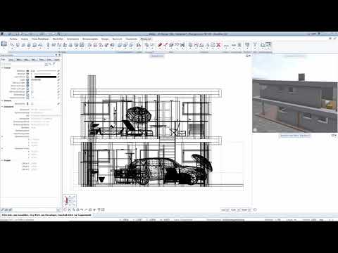 Tutorial Entwurf in Allplan Teil 25 - Fallrohr als Zylinder und Layer aufräumen