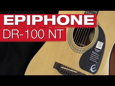 Epiphone DR-100 (Einsteiger Akustik-Gitarre um 100€)