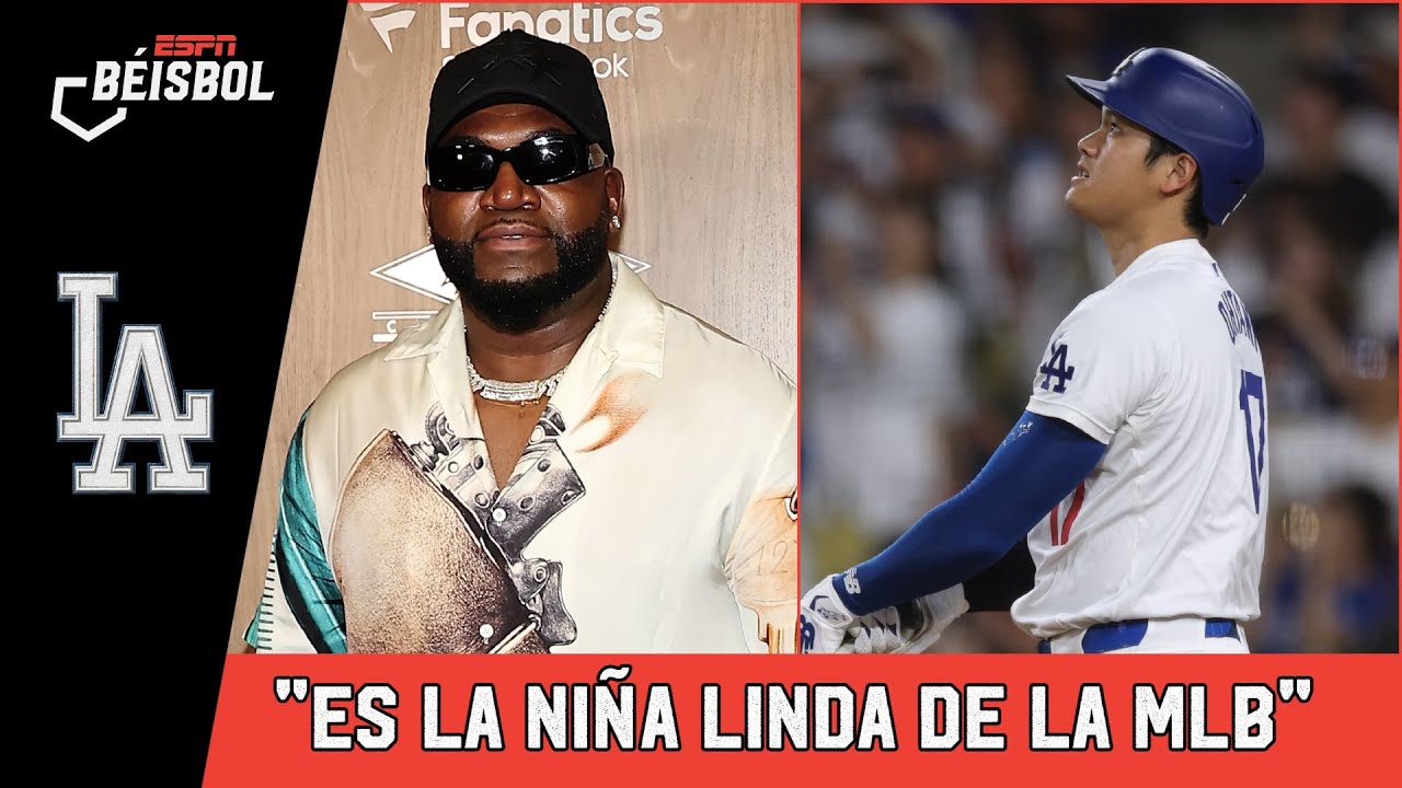 LO DIJO EL BIG PAPI: “SHOHEI OHTANI es la NIÑA LINDA de la MLB”. No ve bien el MVP  | ESPN Beisbol