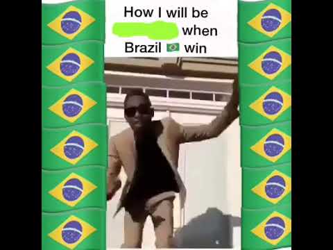 When Brazil win World Cup this is how I react