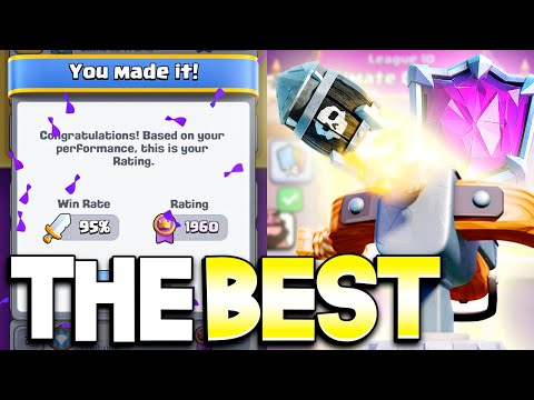 BEST X-BOW WINRATE TO EVER EXIST 🤩 - Clash Royale