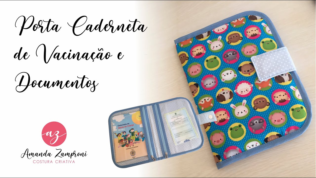 Watch Now Como fazer um Porta Caderneta de Vacinação e Documentos - Passo a Passo - PAP - Tutorial - DIY Como fazer um Porta Caderneta de Vacinação e Documentos - Passo a Passo - PAP - Tutorial - DIY