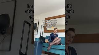 SEE What is UNDER the Uniform? 😜 #nylons #pantyhose #tights #highheels #viral