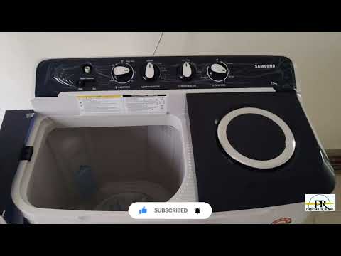 Thumbnail for Samsung 7.5 Kg Semi Automatic Top Load Washing Machine - WT75B3200GGSAVE