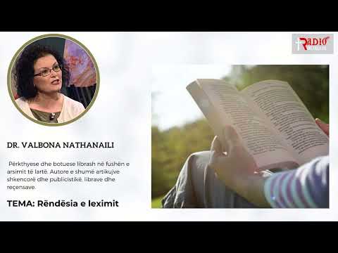 RËNDËSIA E LEXIMIT - VALBONA NATHANAILI
