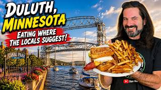 Eating at DULUTH'S most underrated spots recommended by locals!