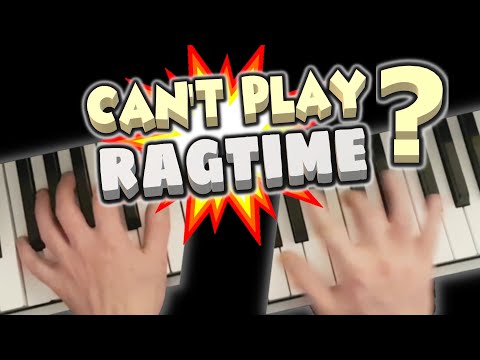 YEE-HAW ! You CAN Play Ragtime Piano Saloon Style ! Beginners Stride Left Hand Country Lick Lesson