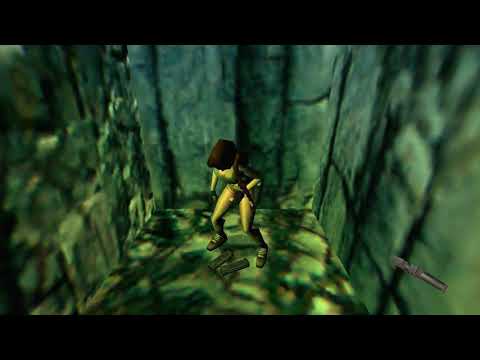 TRLE 2001.07.04 - The Quest of the lost Diamond 1, The Caves Area