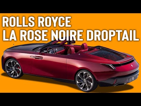 The $32M Rolls-Royce La Rose Noire Droptail—A Bespoke Masterpiece Like No Other