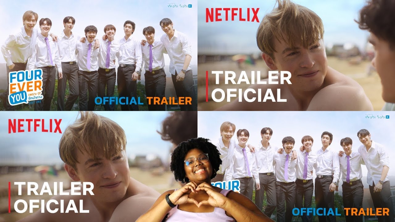Reação Dupla Fourever You e Heartstopper: Temporada 3 | Trailer Oficial Studio Wabi Sabi e Netflix