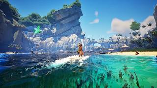 SURVIVAL INCRÍVEL EM MUNDO ABERTO COM MARES E ILHAS A EXPLORAR COM BARCOS E SURF - Voyagers of Nera