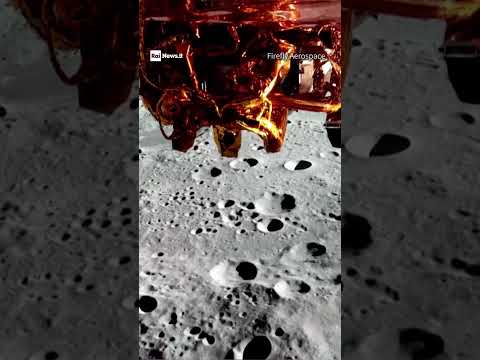 La Luna vista da vicino: il video della navicella spaziale Blue Ghost di Firefly Aerospace