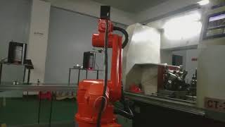 CNC metal spinning machine equipped with industrial robot - 100% autom