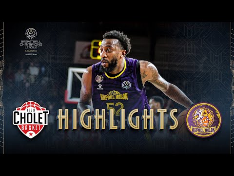 Cholet Basket v Hapoel Netanel Holon | Highlights | #BasketballCL 2025-26