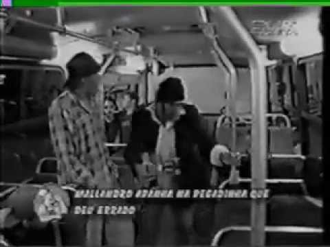 PEGADINHA BEBADO NO ONIBUS