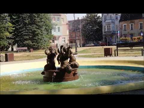 Beautiful city of Żary, Poland