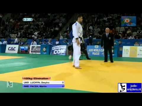 Judo 2012 World Cup Prague: Luchyn (UKR) - Pacek (SWE) [-100kg]