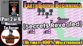 EarthBound Beginnings Walkthrough | Part 2 of 4 | Magicant, Merrysville, Factory | Video Games 101