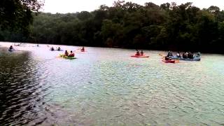 preview picture of video 'Kayaking at Bison River Resort, Dandeli'