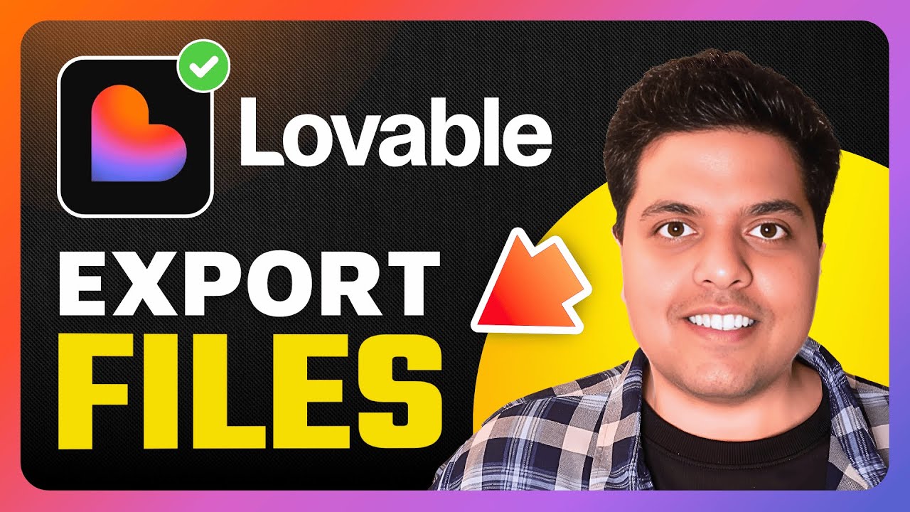 How To Export Source Code Files From Lovable.dev (Lovable AI Quick Guide)