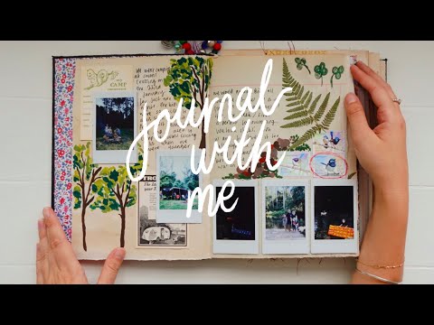 junk journal with me  process video ideas tips
