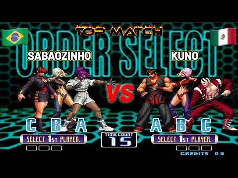 SABAOZINHO vs KUNO  Batalla Épica KOF 2002  Classic Match
