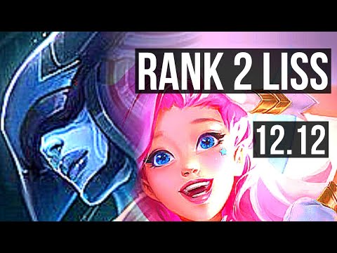 LISSANDRA vs SERAPHINE (MID) | Rank 2 Liss, 9/2/8 | EUW Challenger | 12.12