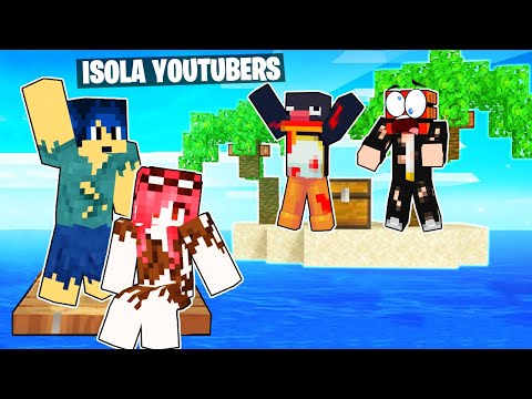 CI SONO ALTRI SOPRAVVISSUTI SULL'ISOLA DEGLI YOUTUBERS!!! *MINECRAFT*