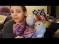 More yarn from Ollie's & Dollar Tree.... vid 3 of 4. Tech. issues, I'm sorry!