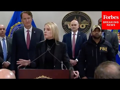 BREAKING NEWS: Pam Bondi, Kash Patel Announce Arrest Of Alleged Top MS-13 Leader