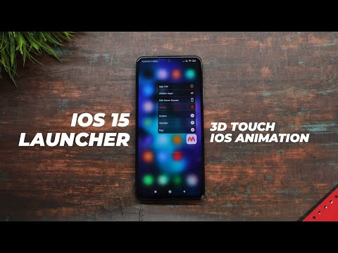 iOS 15 Launcher On Any Redmi & Poco Device | Convert Your Xiaomi To iPhone