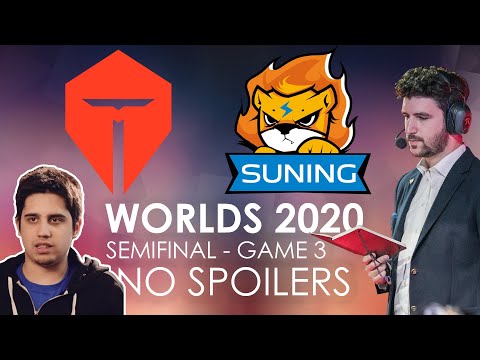 SN vs TES Game 3 co-view with  @IWDominate  - YamatoCannon Reviews League of Legends Worlds 2020