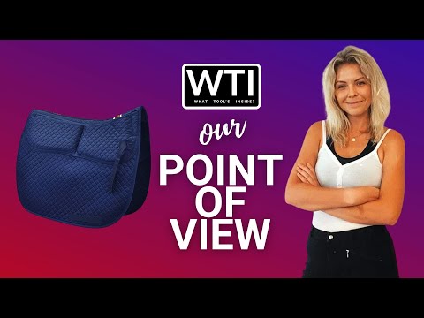 ECP Equine Comfort Correction Dressage Saddle Pads - WTI product video review