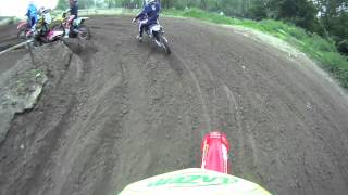 preview picture of video 'Motocross Gopro Westdorpe + CRASH - Finland Circuit'