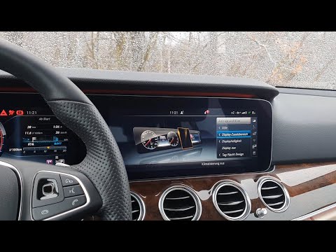 Display Styles & Settings - Mercedes E-Class S/W213