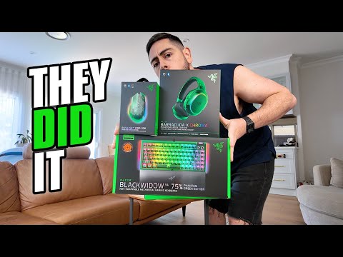 Unboxing First EVER Razer Phantom Translucent Collection