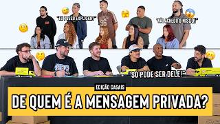 DE QUAL NAMORADO É A MENSAGEM PRIVADA?